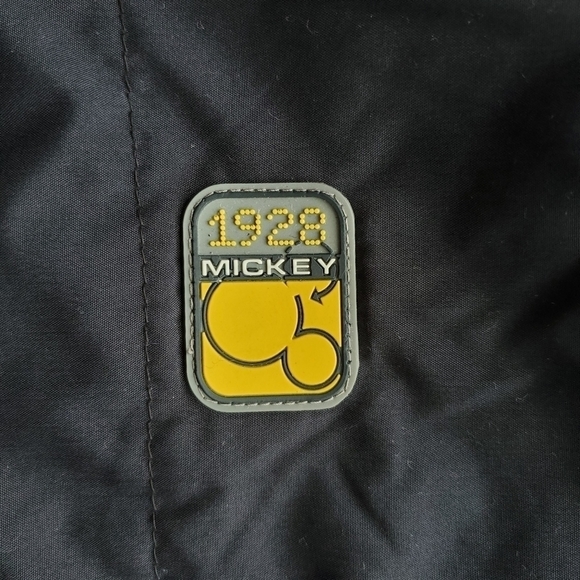 90's Vintage Disney Unisex Mickey Mouse 1928 Blue Jacket Size M - Picture 10 of 12